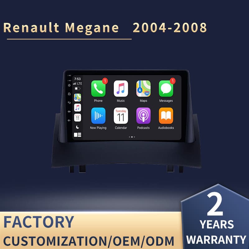 Android Carplay Large Screen Navigation for Renault Megane 360 Panoramic All-in-One Machine