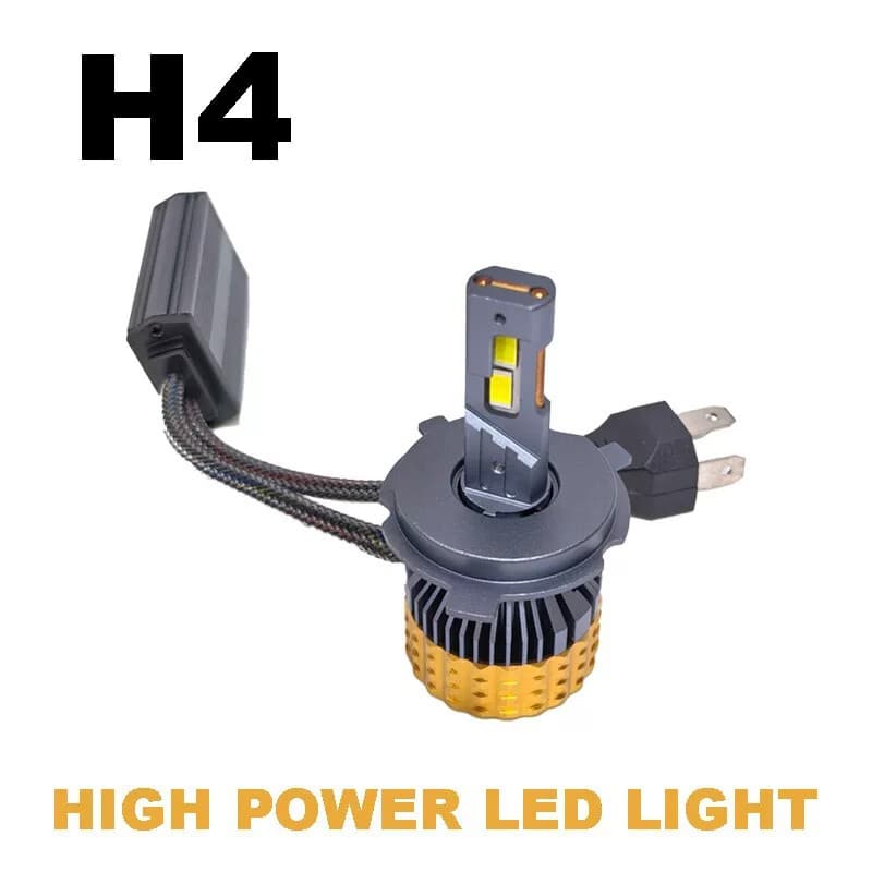 Source Factory LED Car Headlights with Dual Copper Tubes, Upgraded High-Brightness Front LED Headlights H4 H13 9007
