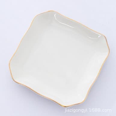 Ceramic Jewelry Plate, Jewelry Tray for Rings, Necklaces, Watch Storage, Mother's Day Christmas Gift