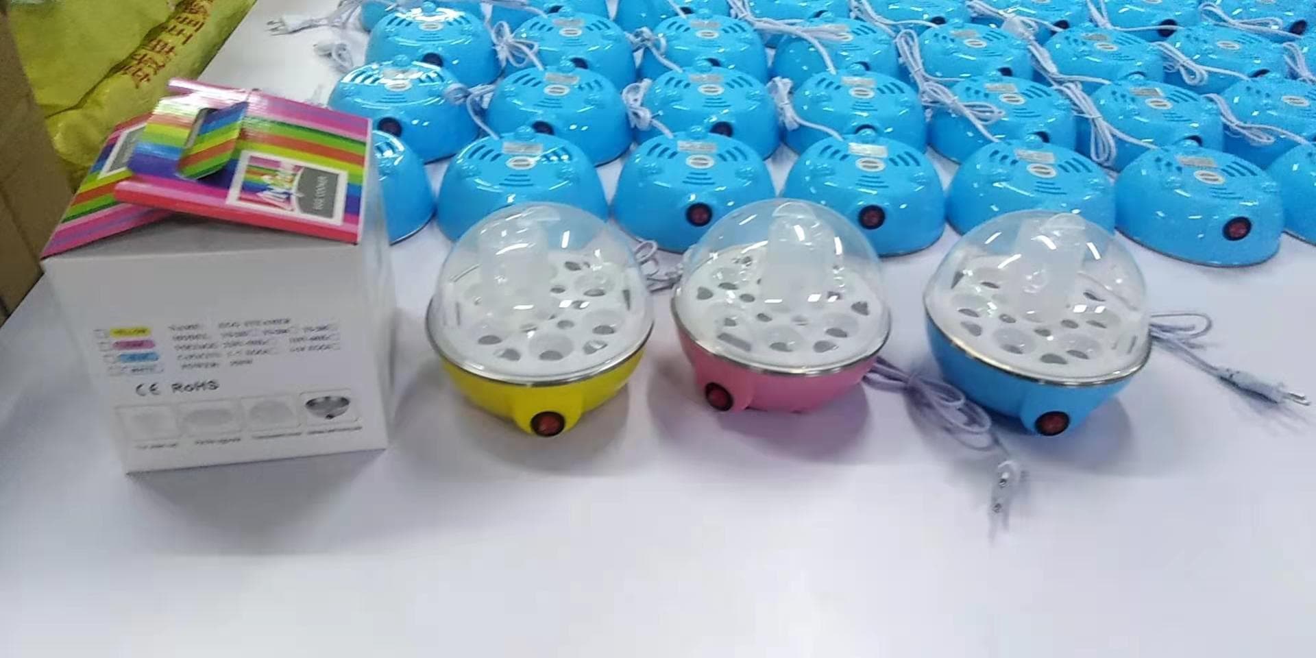 Bulk Wholesale Export Egg Steamers, Compatible with 110/220V