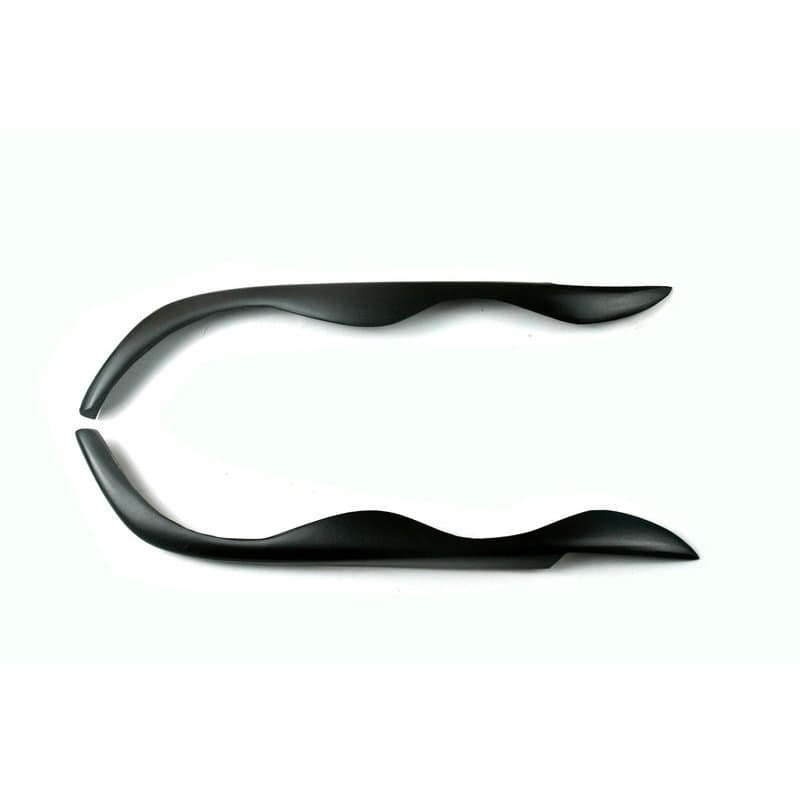 For BMW 3 Series E46 Black Resin Eyebrow Modification Headlight Decorative Trim Sticker