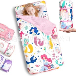 New Cross-Border Infant Sleep Sack, Toddler Nap Mat, Outdoor Portable Children's Sleeping Bag, Preschool Travel Camping Sleep Sack
