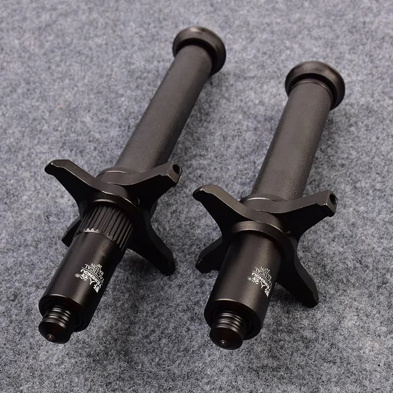 Wildman Valley Mechanical Baton Self-Defense Heavy-Duty Blocking Three-Section Stick Car-Mounted Legal Anti-Wolf Weapon Telescopic Baton