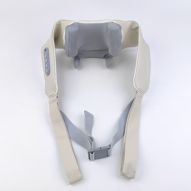 New Neck Massager for Back, Waist, and Trapezius Muscle Relief with Kneading, Heat Therapy, and Automatic Human-Like Grip