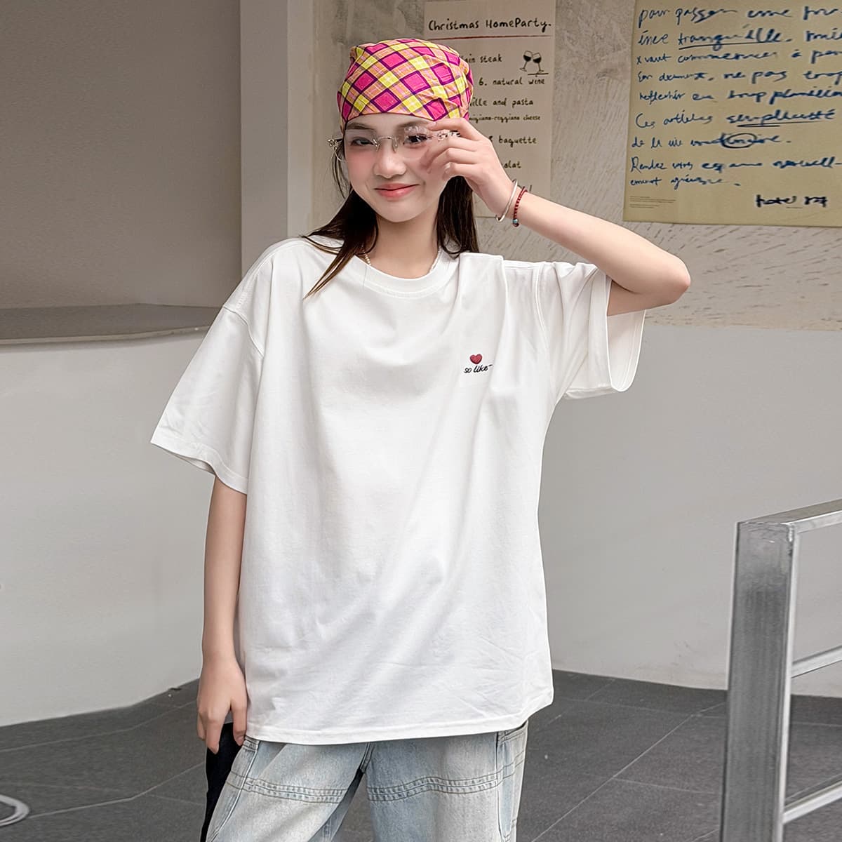 Girls' Short Sleeve T-Shirt for Older Kids, Summer Thin Style, Middle School Teens, Huzhou Zhili Summer Clothing