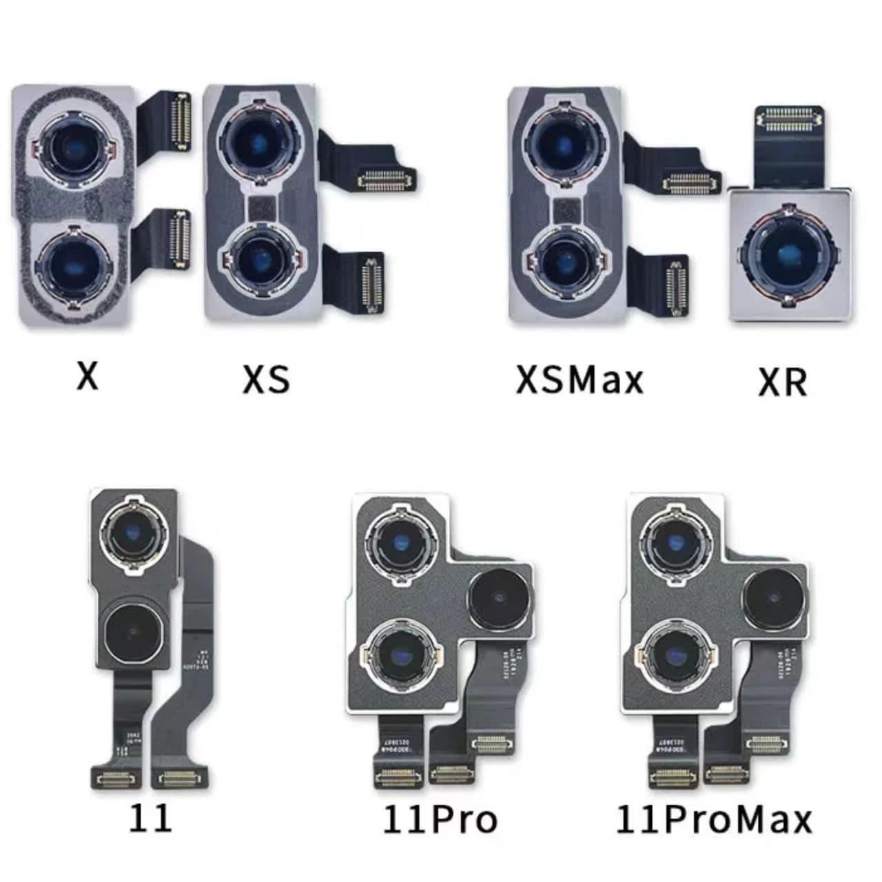 Compatible with iPhone 12 Rear Camera, 8Plus, XS, XR, 11Pro Max, 13Mini, 14 Rear Lens