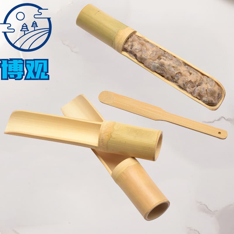 Shrimp Paste Maker, Commercial Hot Pot Restaurant Shrimp Paste Scoop, Home Bamboo Shrimp Paste Mold, Fish and Meatball Maker