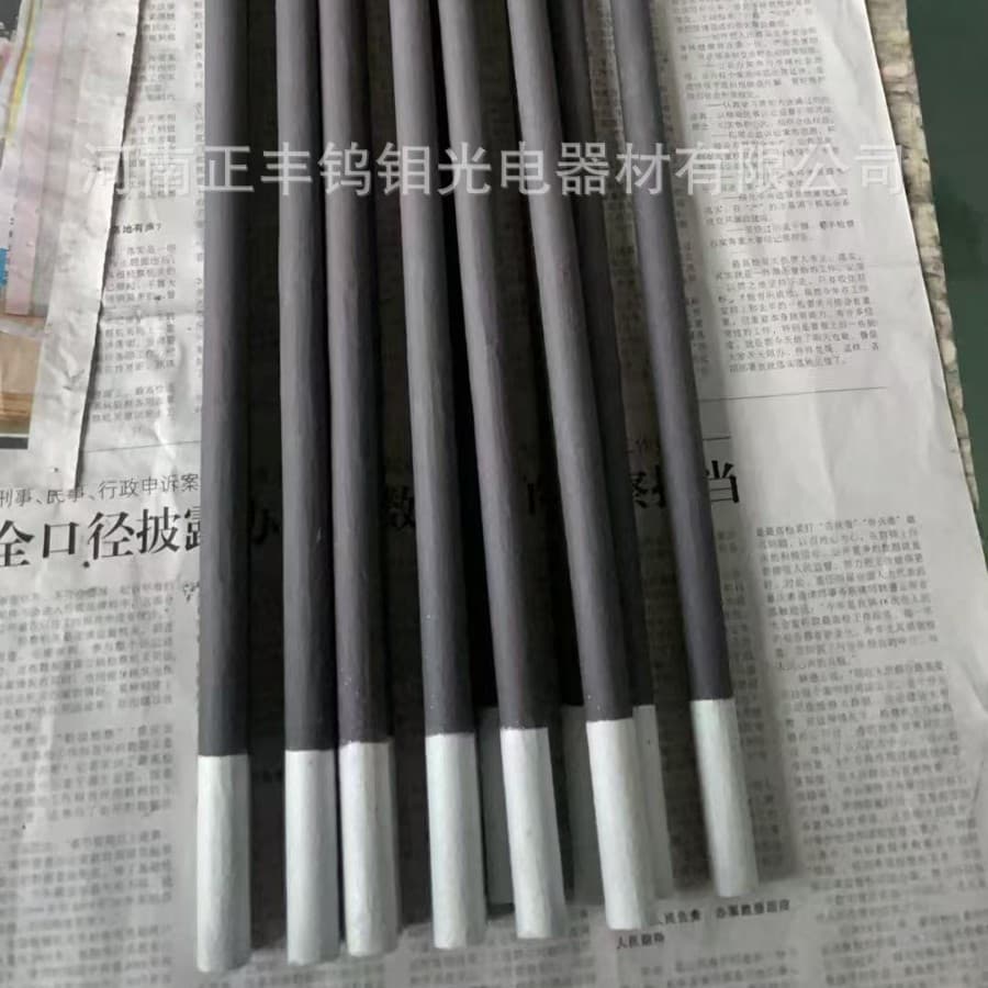Factory produces U-shaped silicon carbide rods, silicon carbide electric heating elements, right-angle silicon carbide rods, all types available