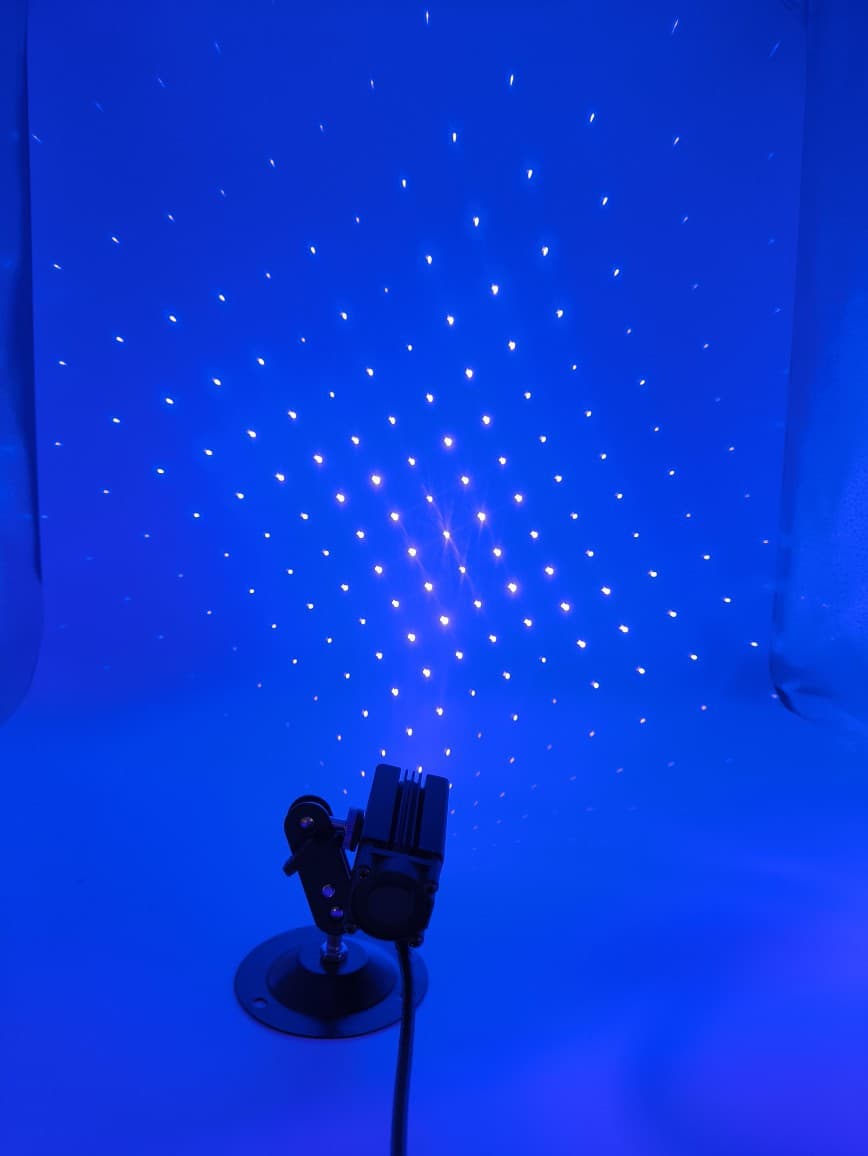 1W Output Power 12V High-Power Laser Module 520nm Blue Light Starry Sky Escape Room Stage Special