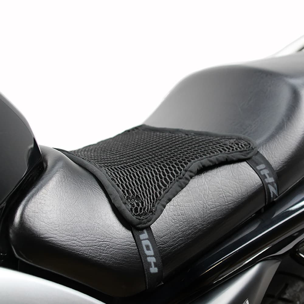 Motorcycle Sun Protection Seat Cushion Cover Riding Shock Absorption 3D Mesh Seat Cover Outdoor Breathable Summer Electric Motorcycle Seat Cushion Cover