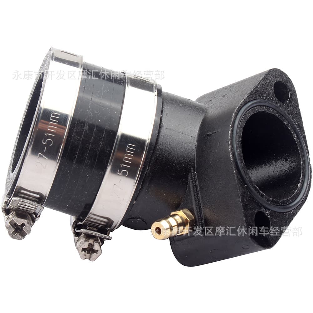 Skateboard motorcycle ATV four-wheel beach kart GY6 150CC carburetor intake manifold joint 27MM