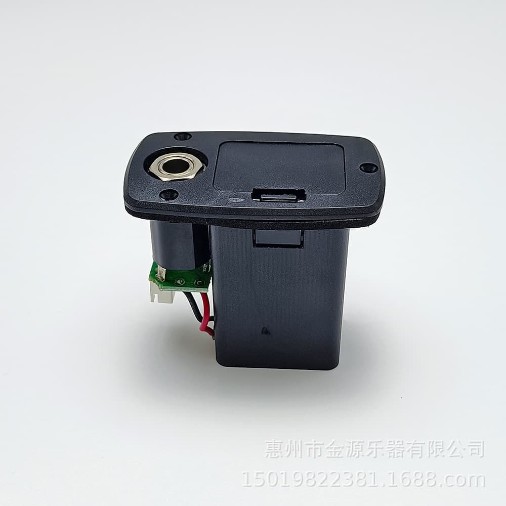 EQ Acoustic Guitar Pickup Battery Box 9V Active Pickup Battery Box Acoustic Guitar Battery Box Jack Wholesale and Retail