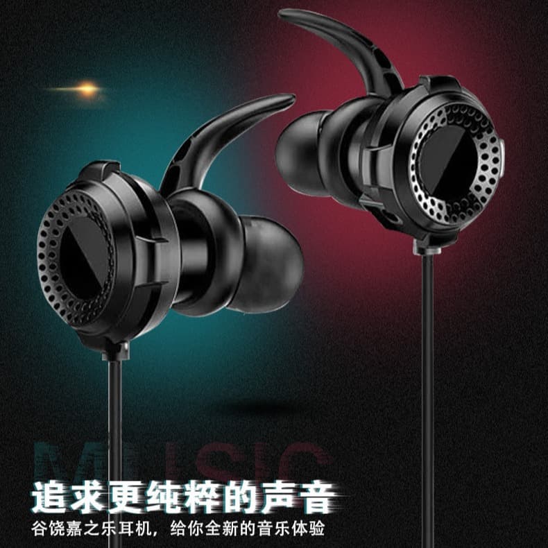 Gaming In-Ear Headphones with Microphone, Detachable, for Mobile and PC, Cross-Border Wired E-Sports Headset, Factory Direct Supply