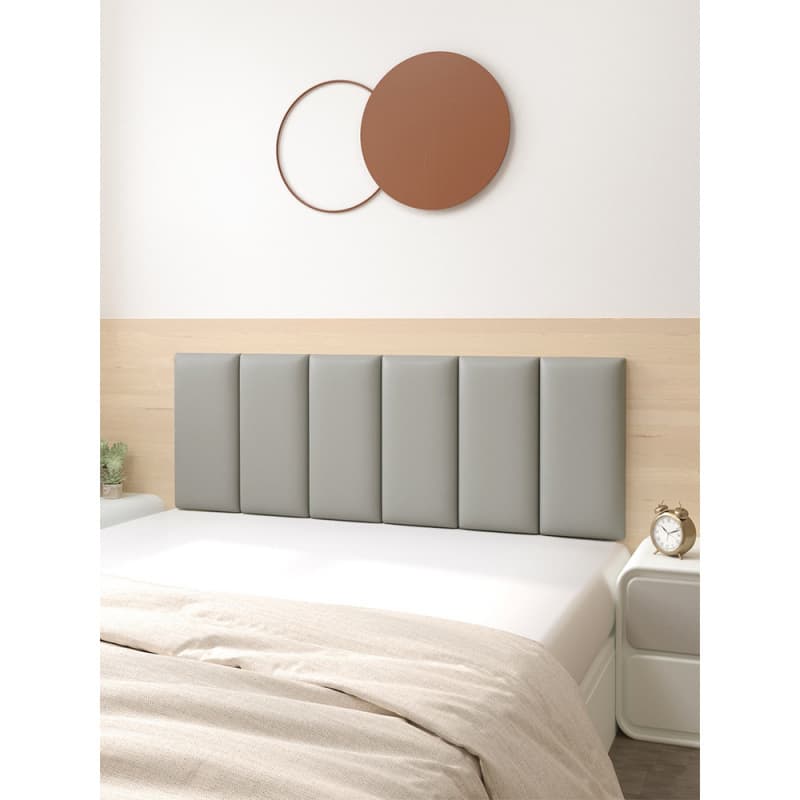 Hotel bed headboard upholstery, tatami wall panel, leather wall panel, anti-collision cushion, self-adhesive wall panel.