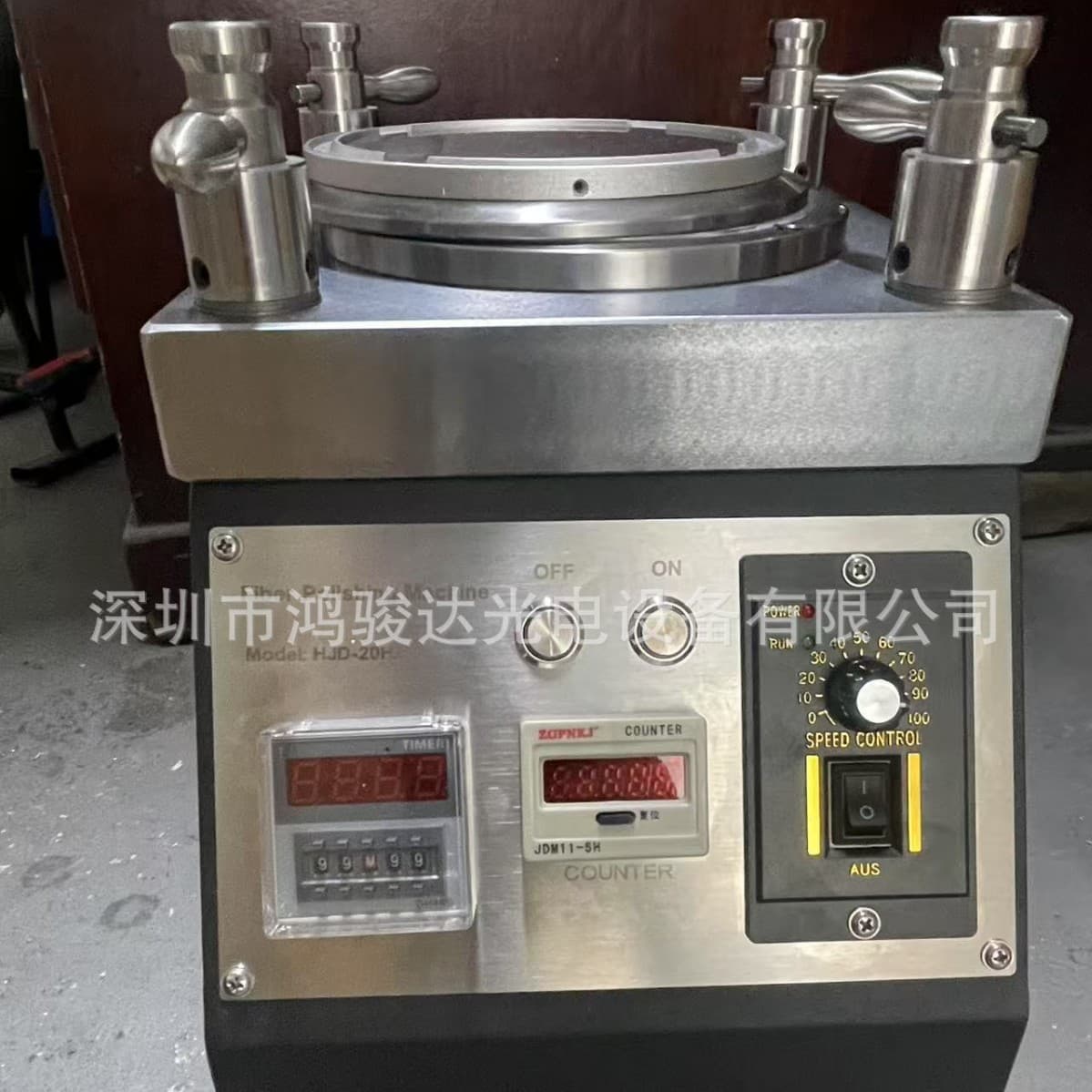 Fiber Optic Patch Cord Polishing Machine - Stainless Steel Material, High-Power Motor, Easy Operation, Stable Rotation, Nationwide Warranty