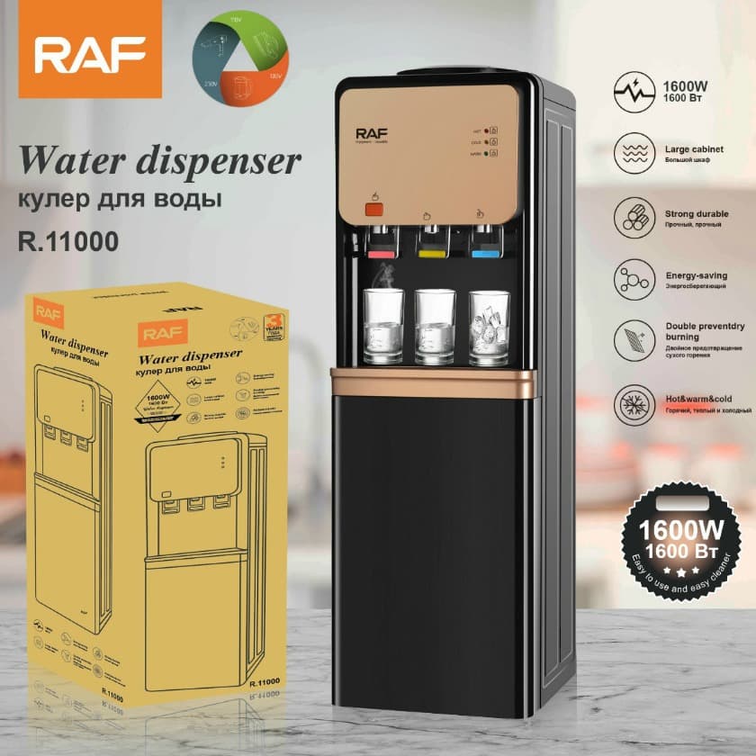 RAF European Standard Commercial Water Dispenser Warm/Cold Office Campus Household Direct Drinking Filter Standing Automatic