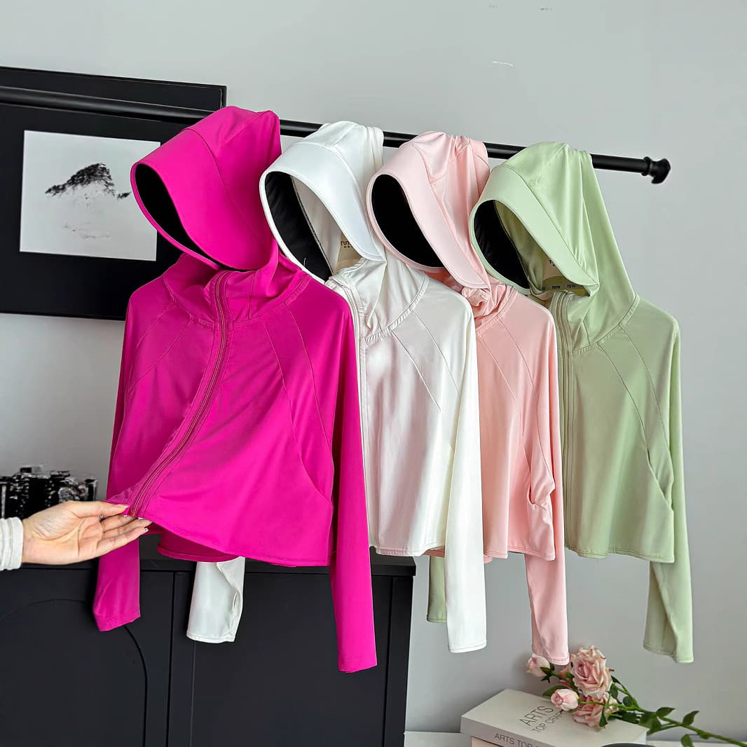 Girls' Sun Protection Clothing 2026 Summer New Style Children's Ice Silk Sun Protection Jacket Cool Kids UV Protection Sun Clothing