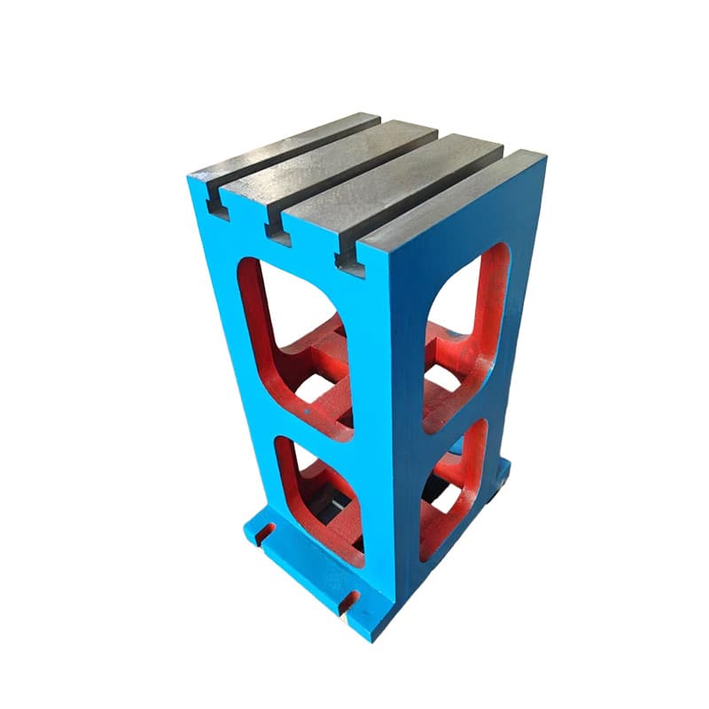 Machine tool heightening auxiliary worktable pad box, CNC heightening T-slot square box, cast iron square box