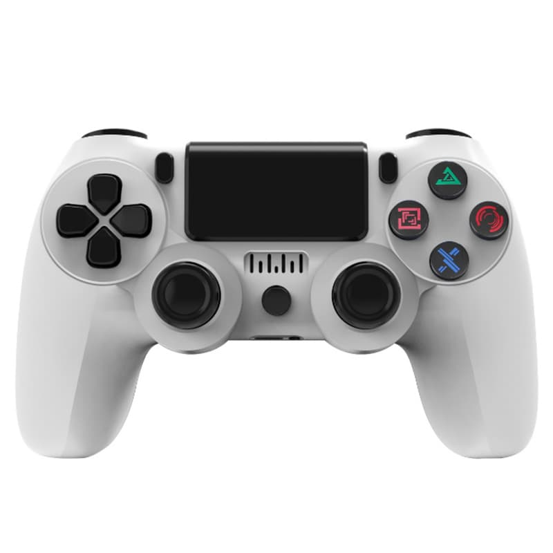 Cross-border Private Mold P4 Wireless Bluetooth Game Controller 6-Axis Dual Vibration 4th Generation with Light Bar