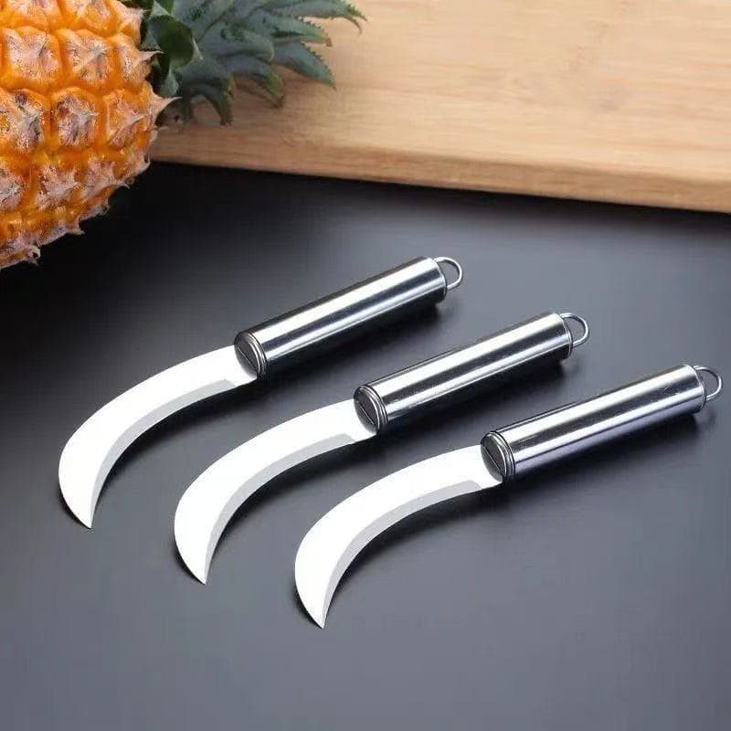 Stainless steel machete, banana knife, small sickle, vegetable cutting, pineapple knife, fruit knife, starch intestine stall, jackfruit knife
