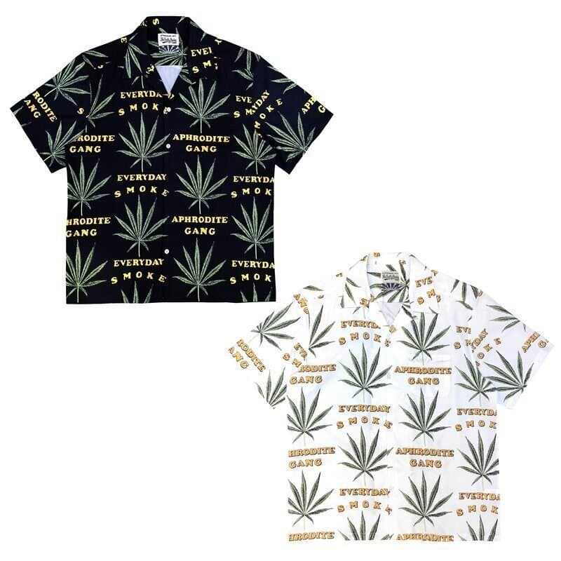 WACKO MARIA HAWAIIAN SHIRT Paradise Tokyo Rap Hawaiian Short Sleeve Shirt Summer Top