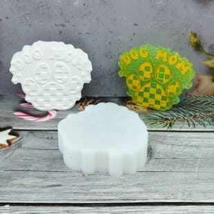 Z0103 Dog Mom Aroma Diffuser Mold Desktop Decoration Cement Plaster Mold DIY Silicone Mold