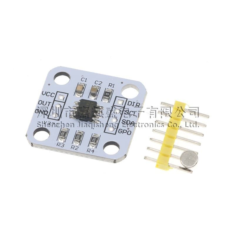 AS5600 Magnetic Encoder Magnetic Induction Angle Measurement Sensor Module 12-bit High Precision with Magnet