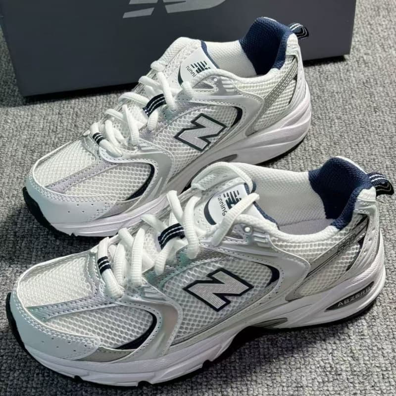 Original New Balance NB530 Unisex Classic Retro Dad Shoes White Sneakers Running Shoes