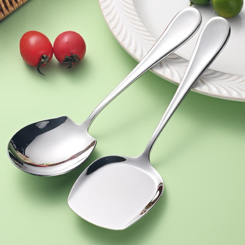 304 stainless steel dry rice spoon Internet celebrity public spoon large spoon spoon rice spoon hotel restaurant canteen meal spoon