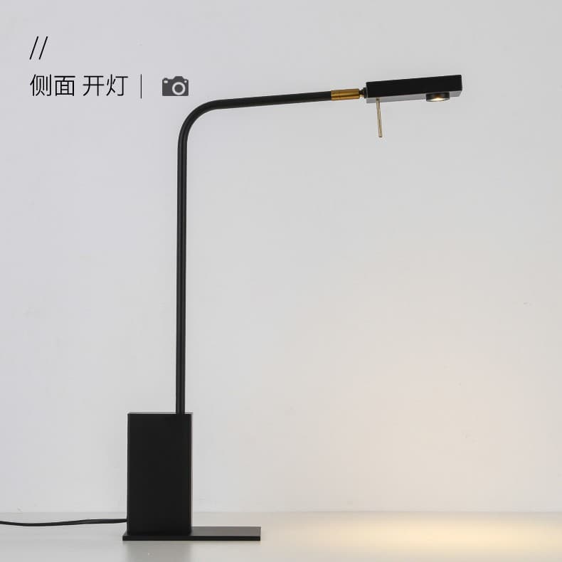 Nordic Modern Minimalist Designer Luxury Desk Lamp for Bedroom, Study, Living Room, High-End Adjustable Internet-Famous Reading Light