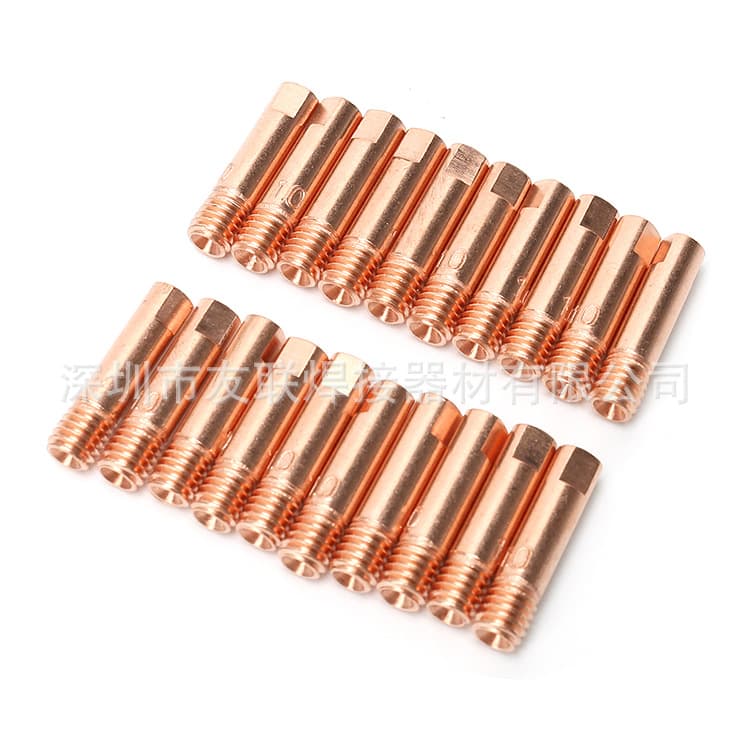 20pcs Contact Tip Accessories Copper Welding Tip Cross-border Supply