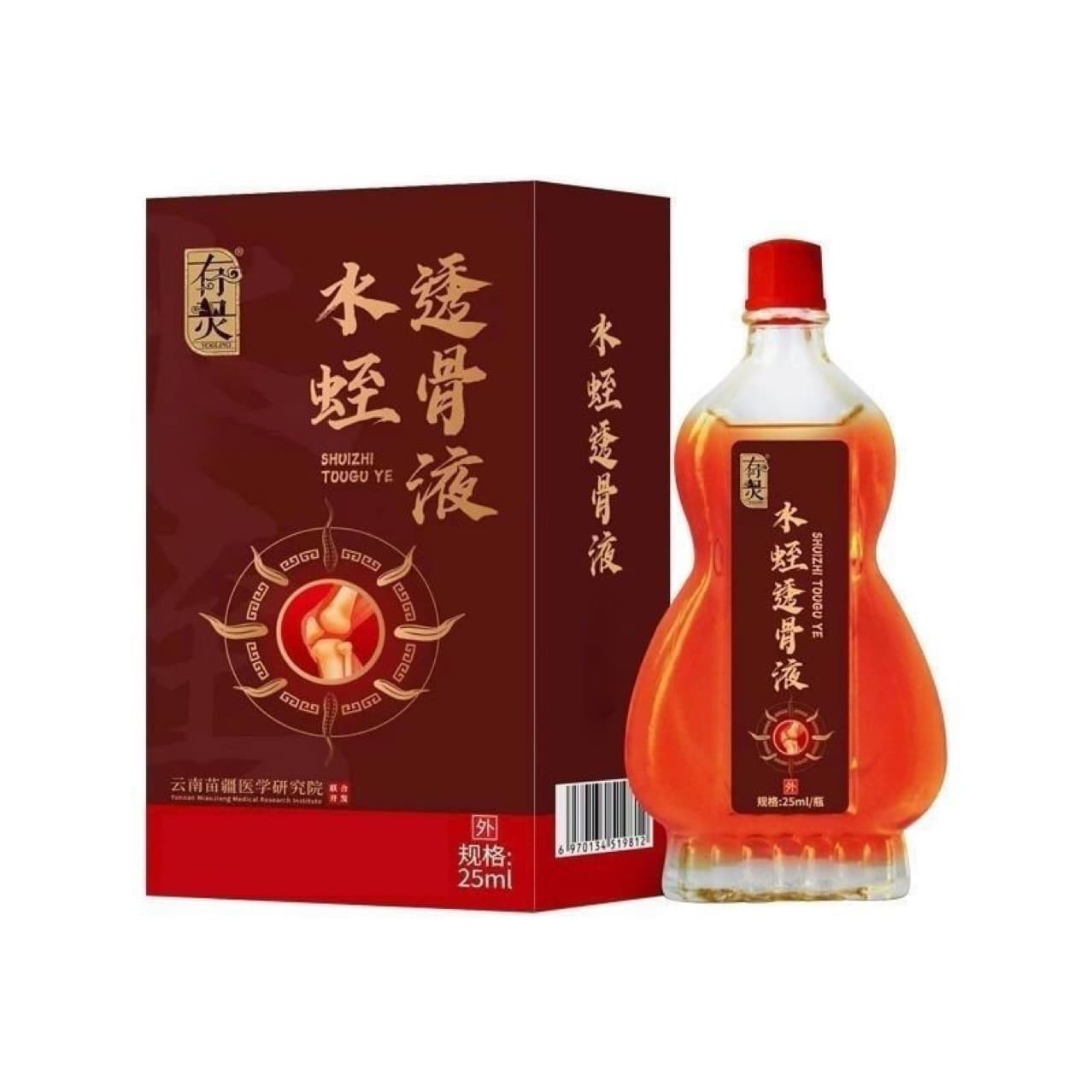 Authentic Leech Penetrating Bone Liquid for Shoulder, Neck, Back, Leg, and Joint Relief, Specialized Essential Oil for Sprains and Bruises