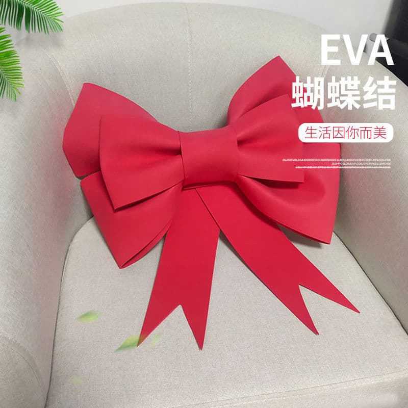 Large bow tie, EVA material kits for DIY sponge foam board decorations, wedding making, wall hanging, photo props.