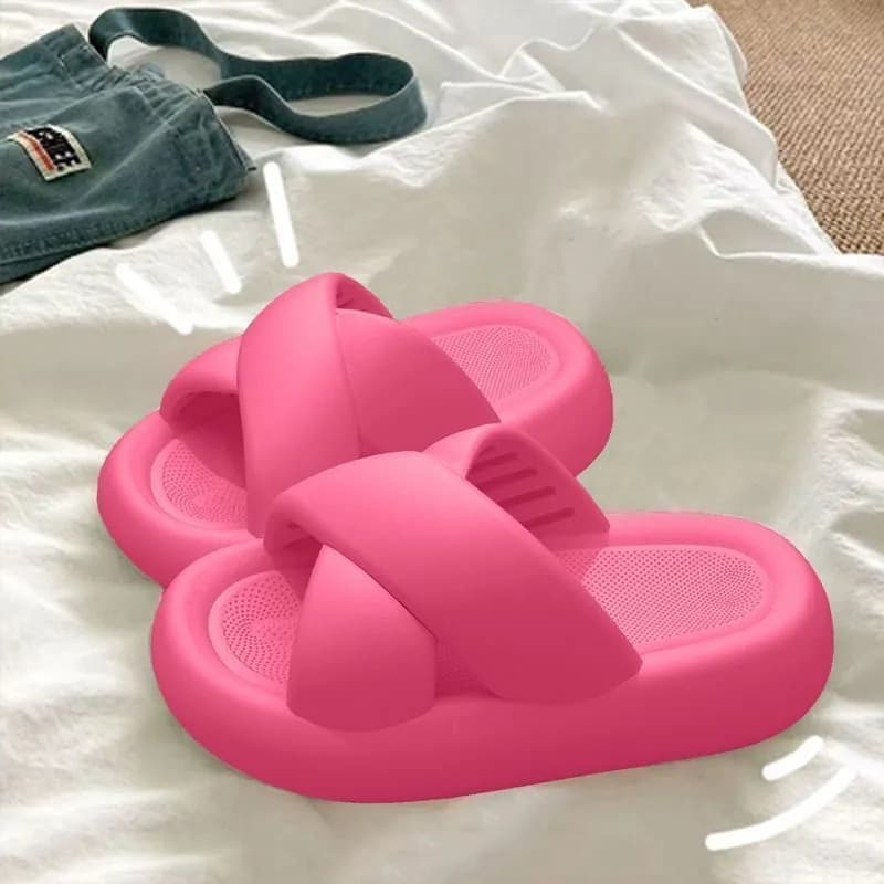 [EVA High Elasticity Comfortable Sole] Thick-soled high-value sandals, stylish sandals for women, summer outdoor lightweight slippers