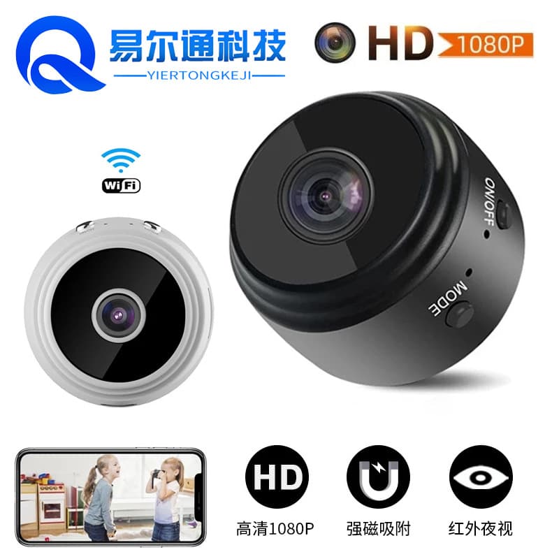 A9 Security Camera 1080 Outdoor Sports Camera Wireless Wifi Night Vision Hd Home Magnetic Camera