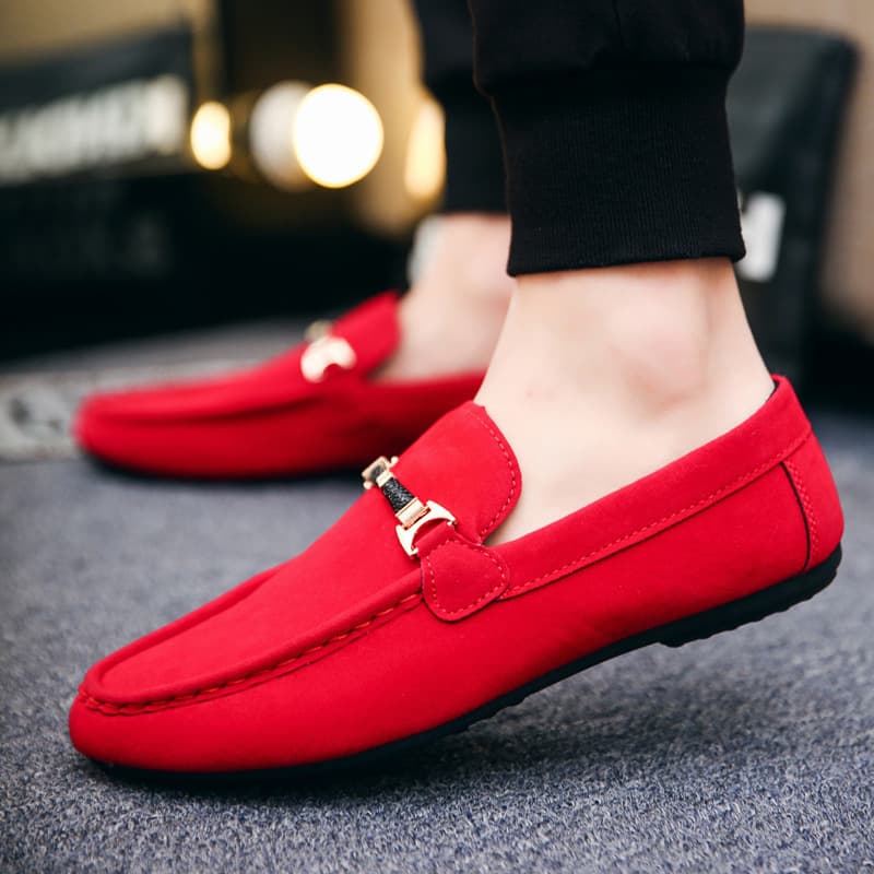 Men Driving Shoes Sneakers Loafers Men's fashionable casual sports shoes loafers