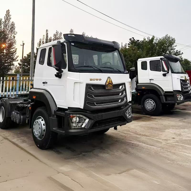 Sell Howo tractor head 6X4 drive cargo transport tractor trailer head export overseas sales