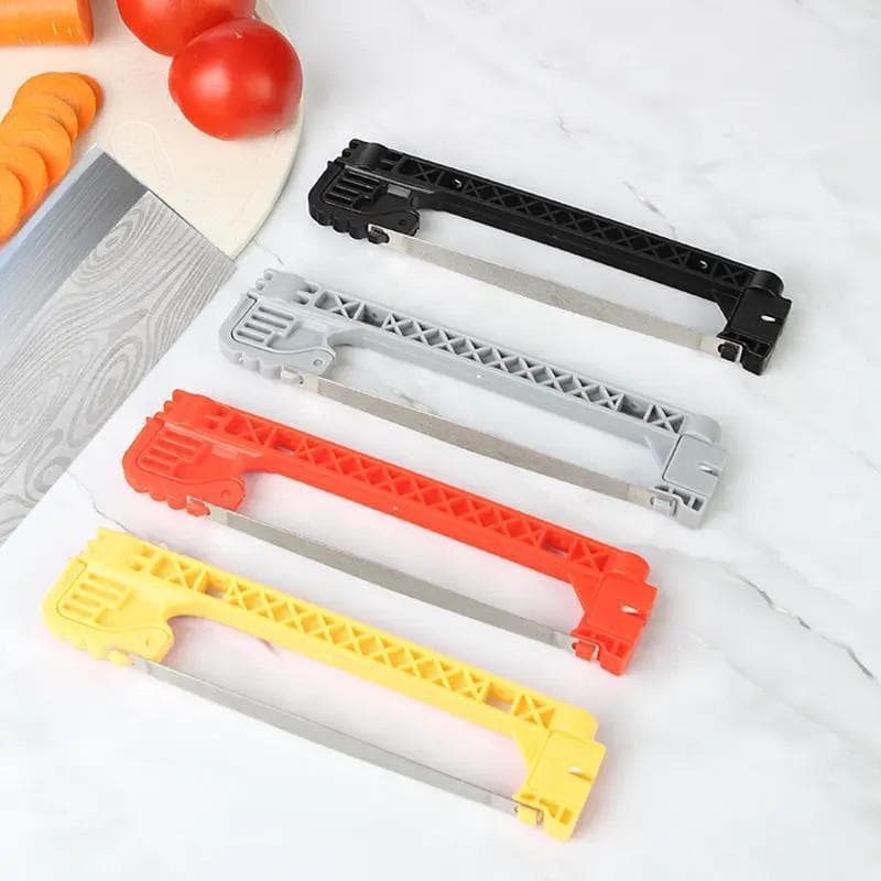 2026 New Double-sided Knife Sharpener Home Kitchen Whetstone Whetstone Sharpening Stick Scissor Tool Manual and Practical