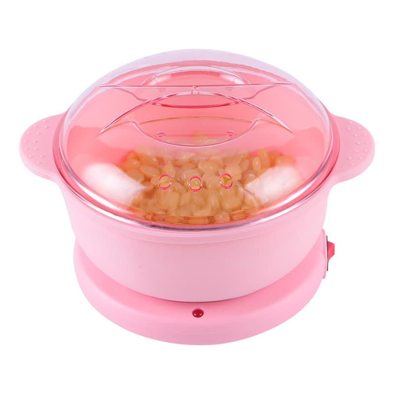 New Cross-Border Silicone Wax Melter Hair Removal Wax Heater Round Wax Machine Wax Therapy Machine Export Honey Wax Hair Removal Machine