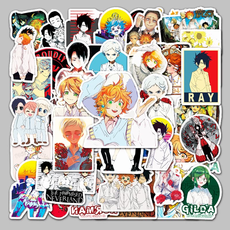 50 Sheets Anime Dream Island Graffiti Cartoon DIY Luggage Sticker Decal Wholesale Durable Colorful Body Decals for Travel