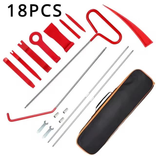Car 4S Shop Special Repair Tool Kit Stainless Steel Trim Removal Tool Set for Car Door Interior Audio Floor Panel