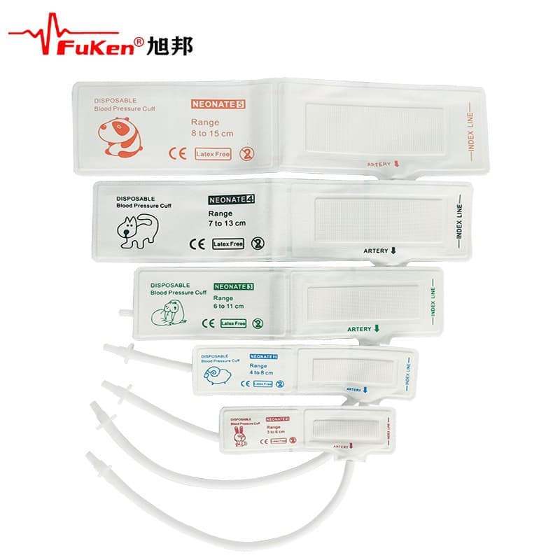 Disposable Blood Pressure Cuff for Animal Veterinary Use Blood Pressure Detection Supplies
