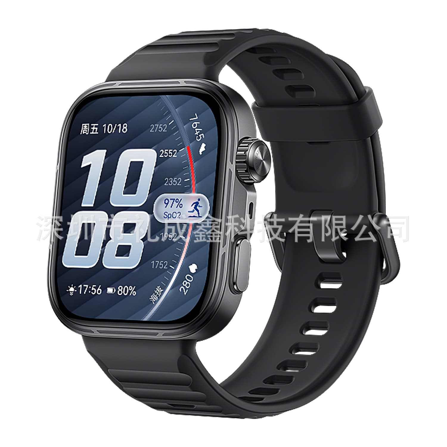 Compatible with Huawei Fit5 Pro official strap, Huawei WATCH Fit5/Fit4/Fit3 silicone band