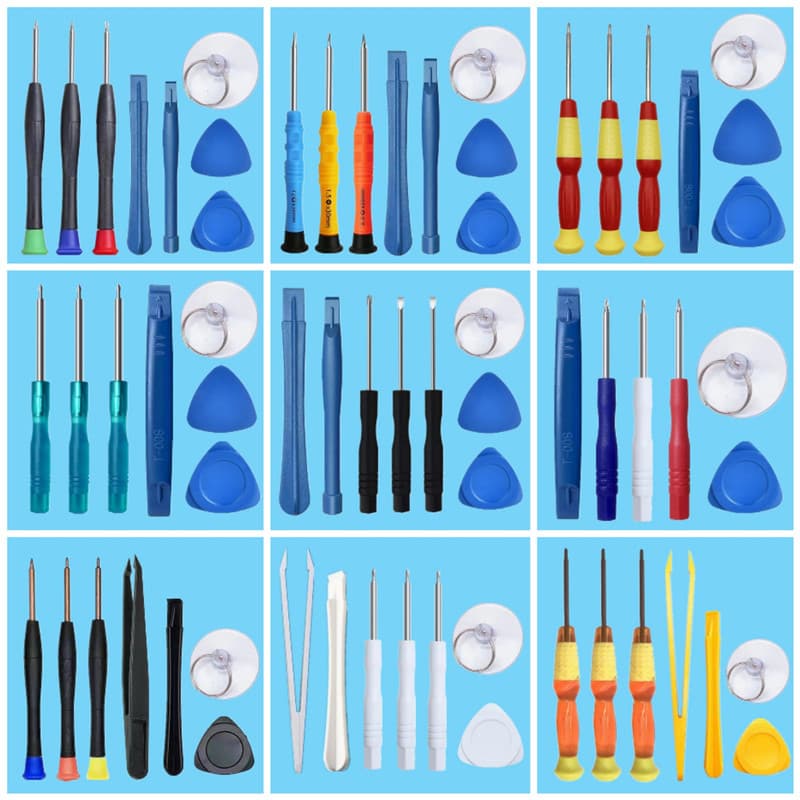 Phone Disassembly Kit. iPhone/Android/Apple Phone Repair 4/5/6/7/8/X/11/12 Gen