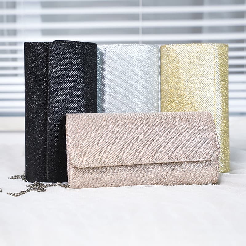 Cross-Border Direct Supply Evening Bags for Women 2026 New Model Socialite Chain Banquet Bags Single Shoulder Clutch Crossbody Envelope Bag Wholesale