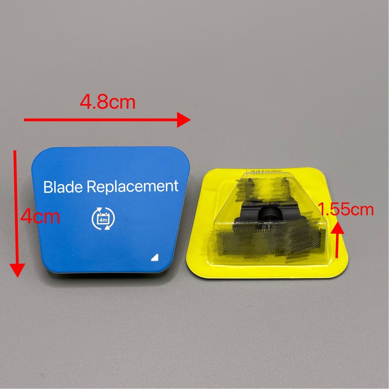 Shaver QP2520 Small Green Blade Head QP2523 QP2630 Series Small T Blade Replacement Head, Inquiries Welcome