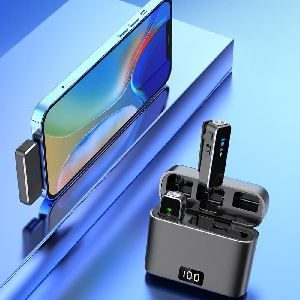 Cross-border N3 lapel microphone for live streaming and recording, wireless dual lavalier mic for Douyin broadcasts