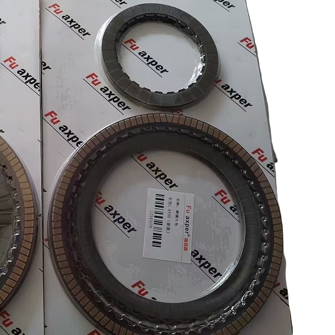 6T40 clutch disc friction plate pack suitable for Buick Regal and Chevrolet Cruze 6-speed transmissions.