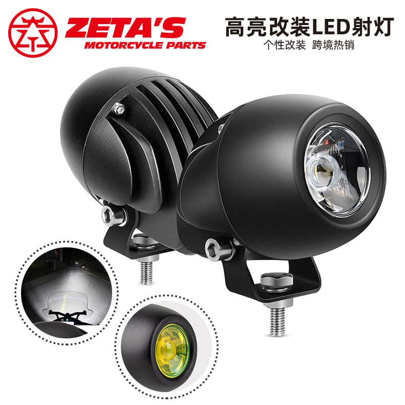 Europe and America Hot Selling Round 12V Auxiliary Work Fog Light Spot Light LED Spot Light High Brightness Car Front Bumper Motorcycle Light
