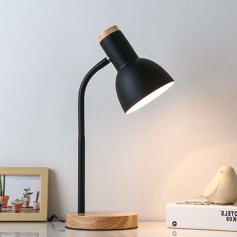 Desk Lamp for Study, Student Dorm Room Light, Simple Bedroom Plug-in Bedside Lamp, Wholesale Foreign Trade Factory Supply Chain